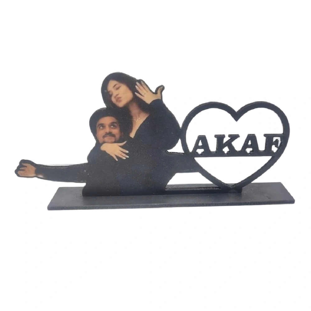 MDF Cut Out-Photo and Name Frame